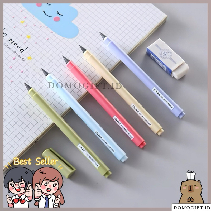 

Pensil Magic Eternal Pencil Tak Bisa Habis Sketch Warna Macaron Pensil Abadi Tanpa Rautan AT16