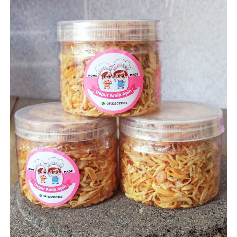 

Bawang Goreng Teri Premium (Harga Per Toples)