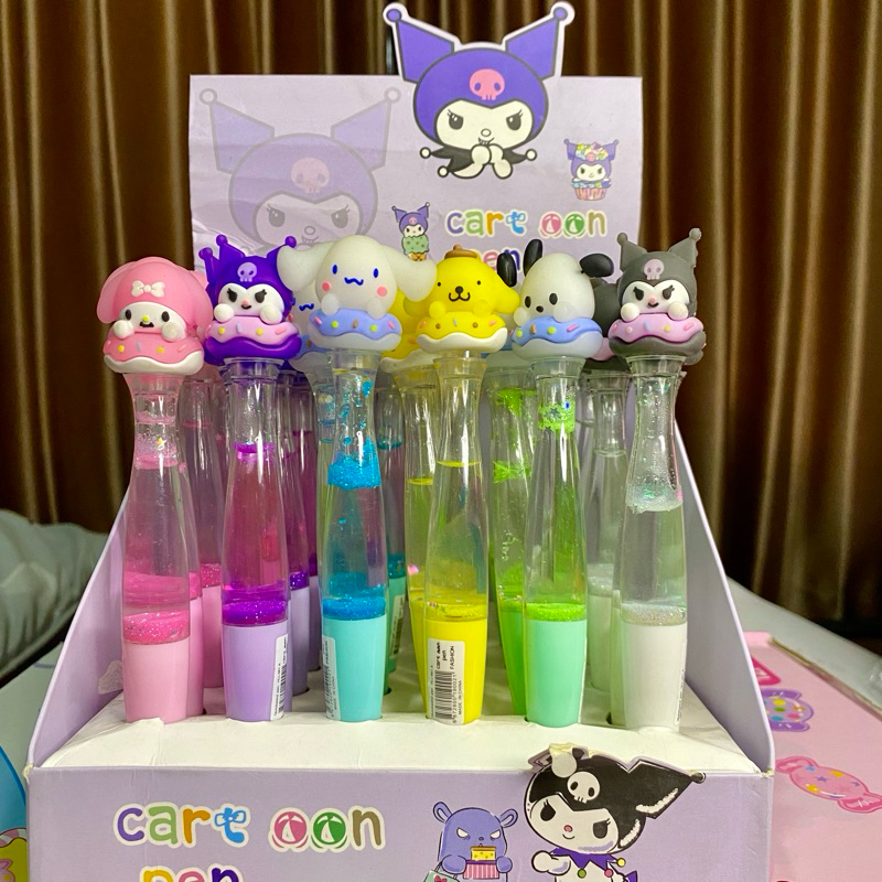 

BOLPEN PEN BOLPOIN SANRIO MAINAN AIR GLITTER