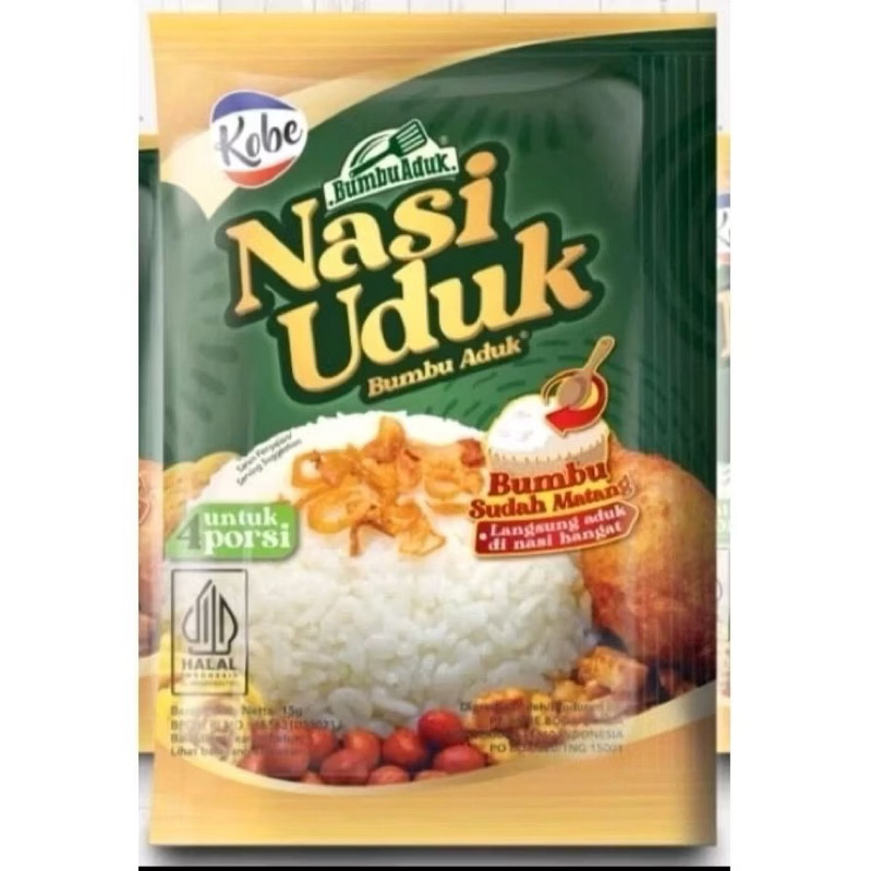 

Kobe Bumbu Aduk Instan Nasi Uduk 15gr