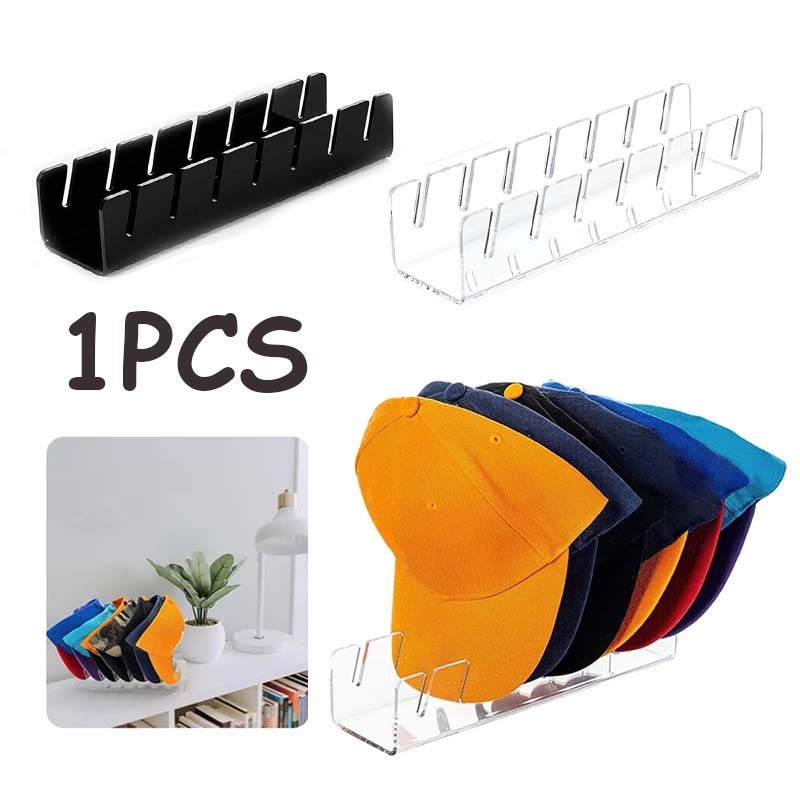 7 Slots Tempat Organizer Topi Gantungan Topi Tempat Rak Display Topi Tempat Topi Simpan Aesthetic Te