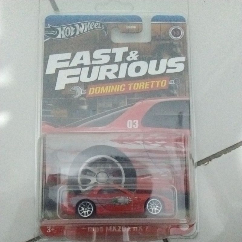 Hotwheels fast n furious mazda rx 7
