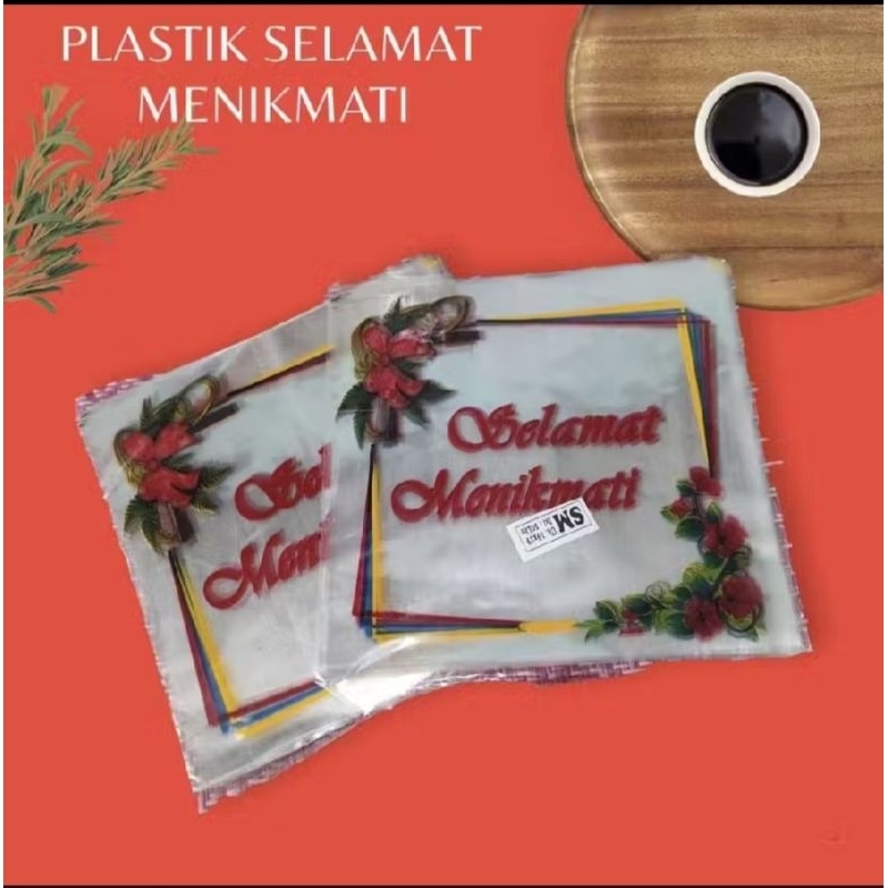 Plastik Samir Selamat Menikmati dus kotak isi 50pcs