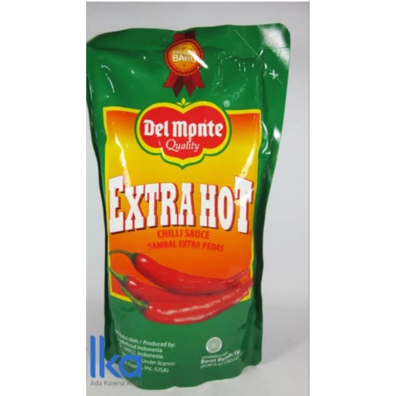 

Saus Delmonte Extra Hot 1kg