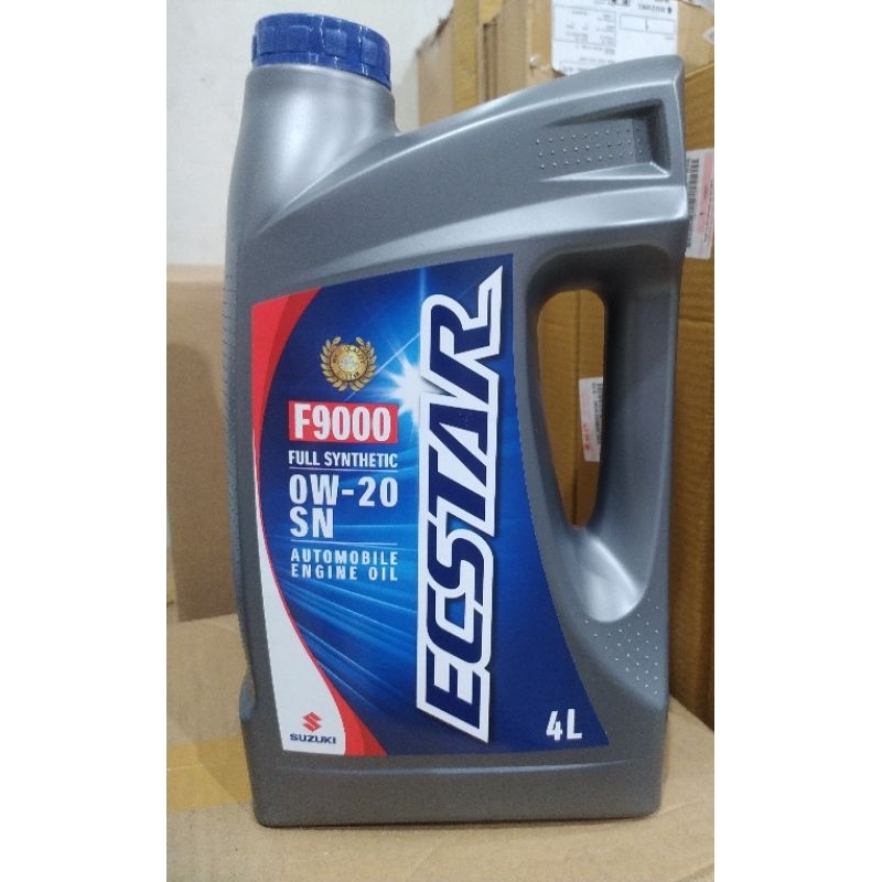 Oil Mesin ECSTAR 0W-20 SN F 9000 ( isi 4 Liter )