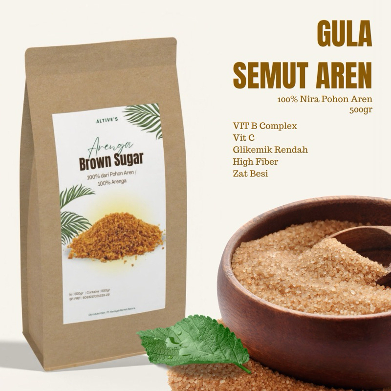 

Gula Semut Aren Asli 100% 1Kg