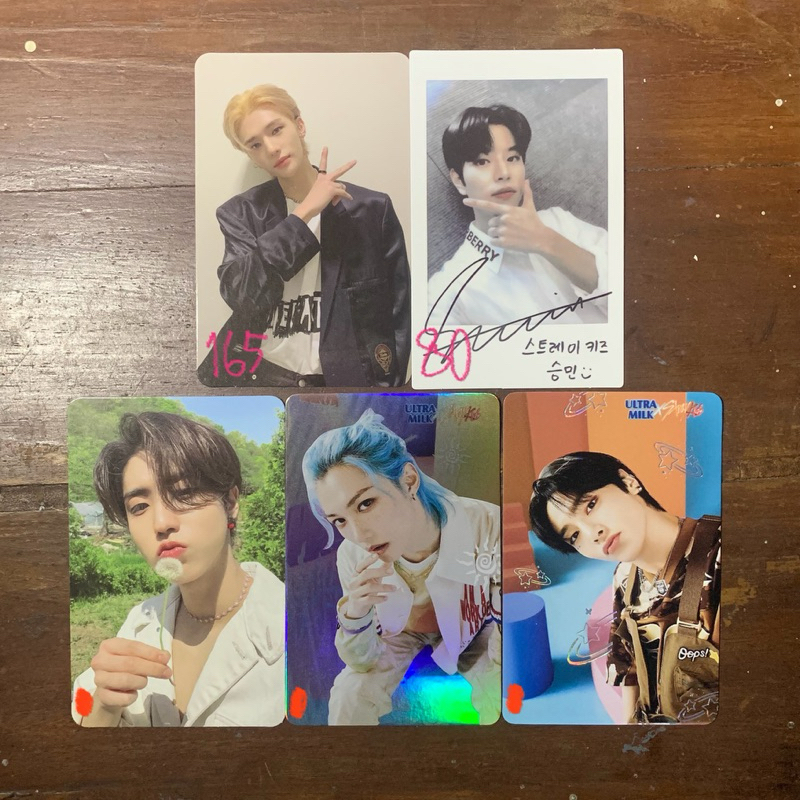 PC Photocard Hyunjin Target Odd Oddinary & Pola Homcha Seungmin