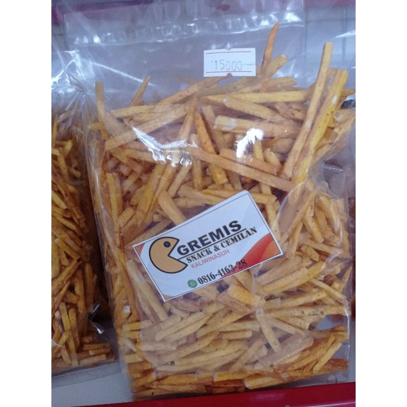 

SNACK CAMILAN STIK SUKUN GURIH ASIN RENYAH ENAK MURAH 200 GRAM