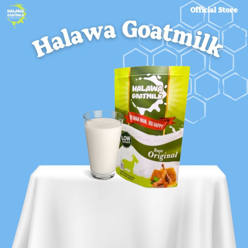 

Halawa Goatmilk Susu Kambing Anak untuk Pertumbuhan Berat Badan dan Tinggi Badan Anak