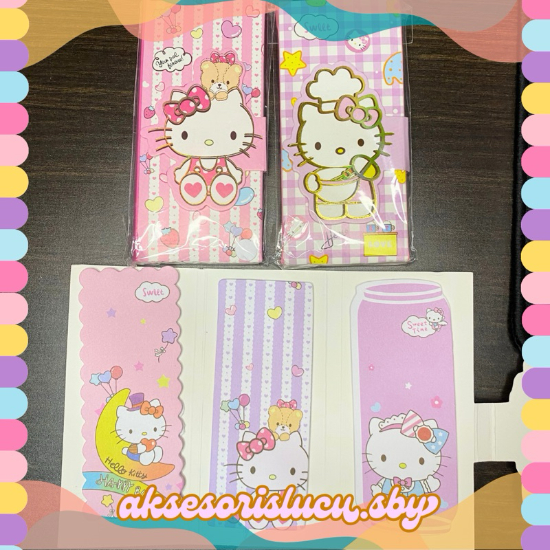 

STICKY NOTES BUKU SET SANRIO HELLO KITTY