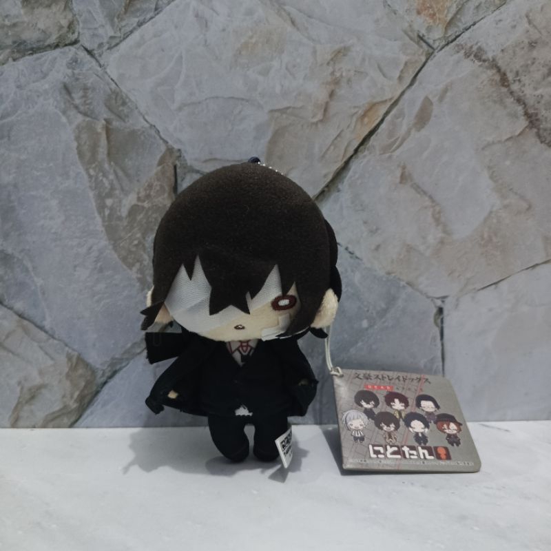 Gantungan Kunci/Keychain/Keyring Boneka Anime Nitotan Bungou Stray Dogs DEAD APPLE Plush with Ball C