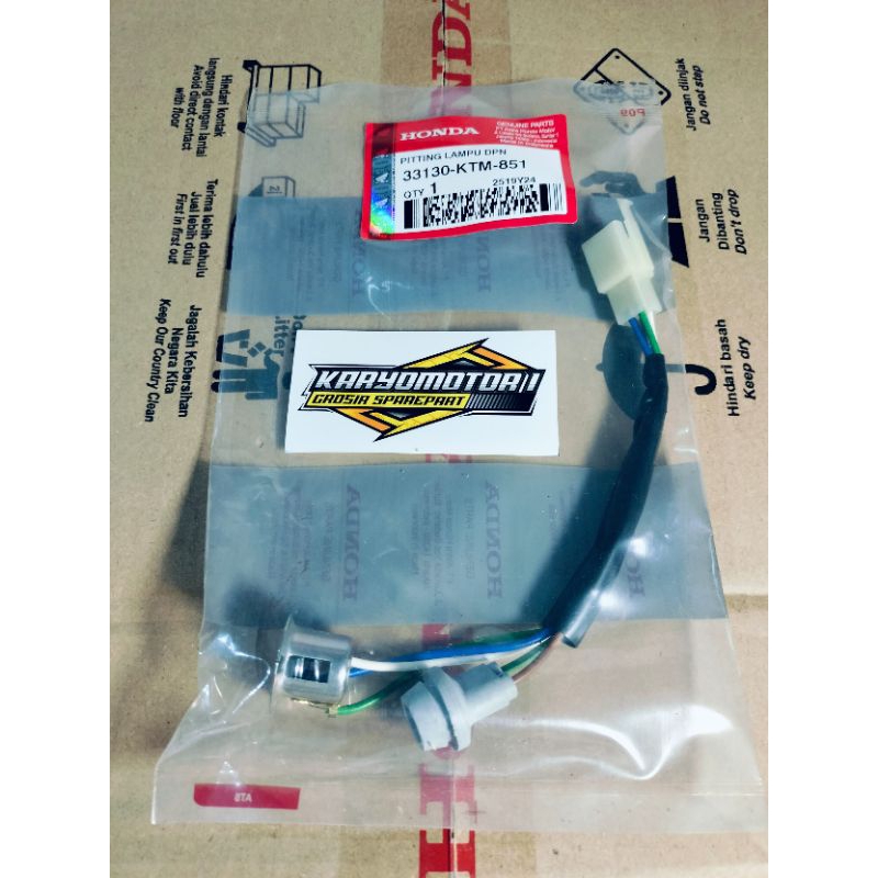 fetting lampu depan KTM ORI 33130-KTM-851 Honda Supra x 125 lama + karisma + Supra fit + revo