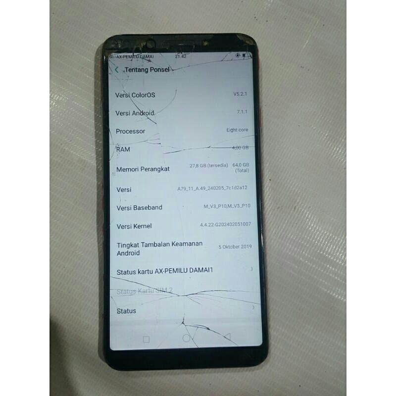 oppo f5 ram 4/64