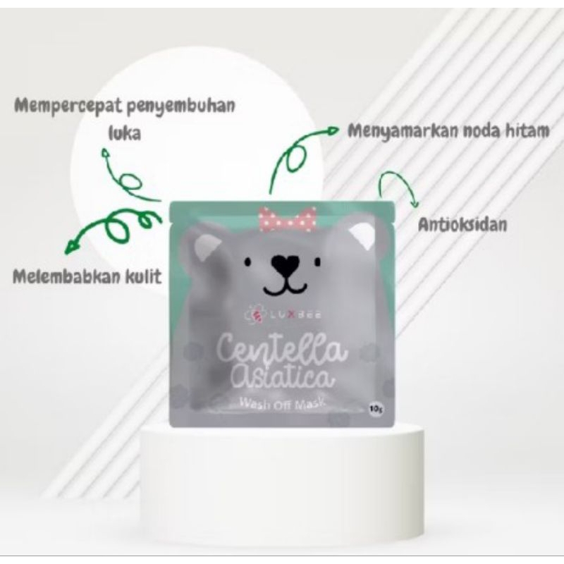 Masker wash off Luxbee BPOM