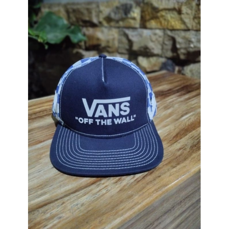 topi vans second original