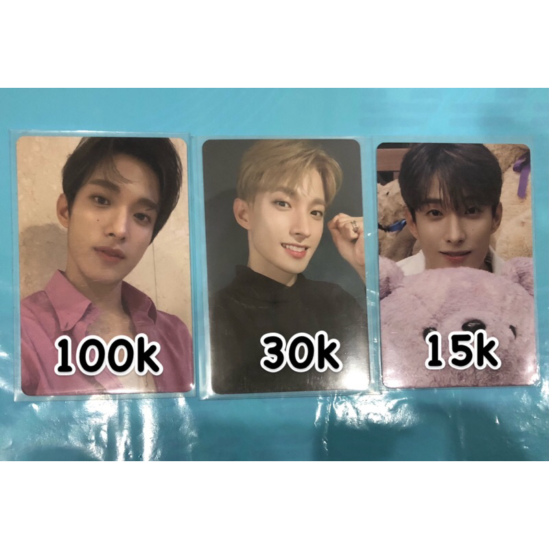 SEVENTEEN PHOTOCARD DOKYEOM SEUNGKWAN JUN 24H LIM A CARATLAND BSS ITS