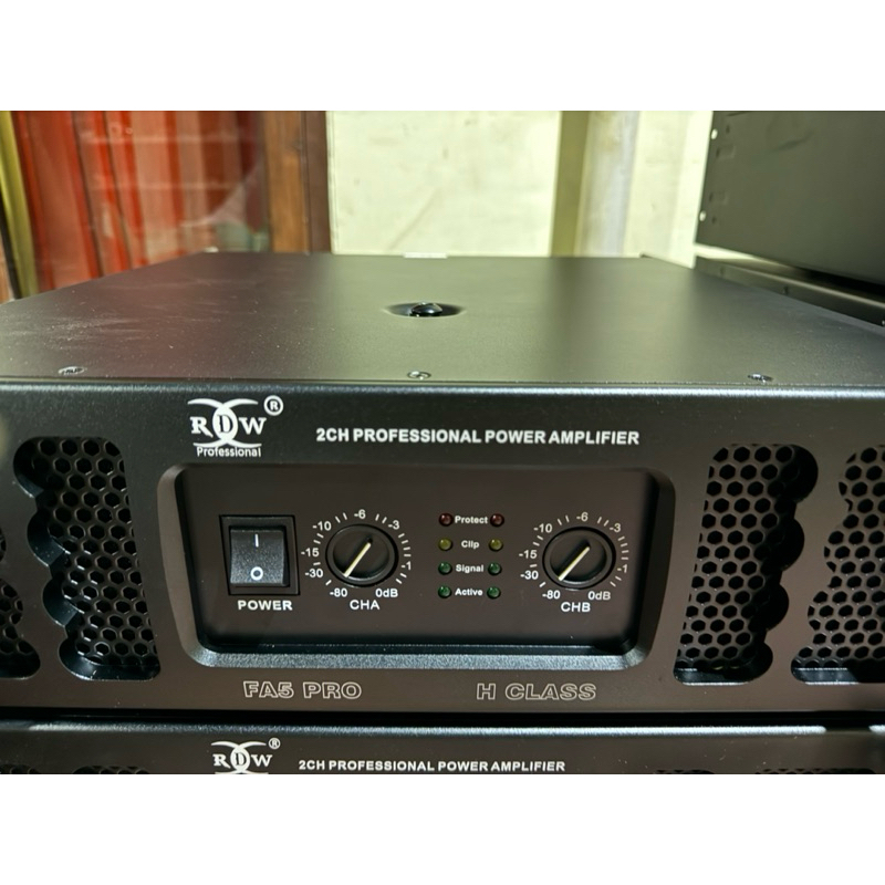 POWER AMPLIFIER RDW FA 5 PRO CLASS H POWER RDW FA5PRO H CLASS