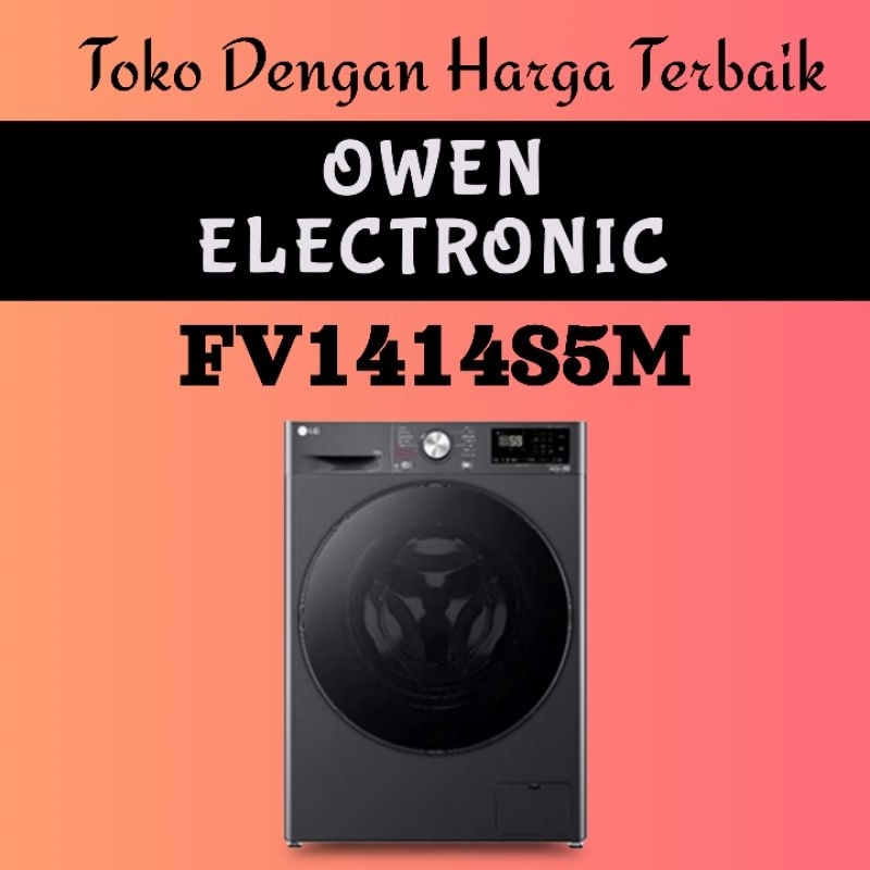 LG MESIN CUCI 14 Kg FRONT LOADING WASHER FV1414S5M