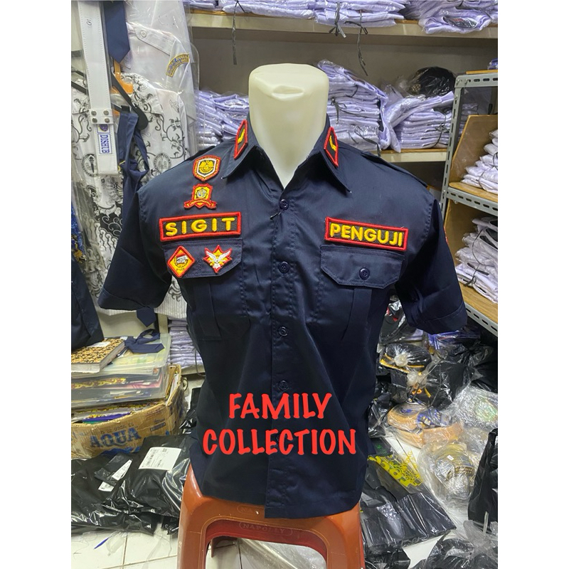 SERAGAM PENGUJI BORDIR TIMBUL