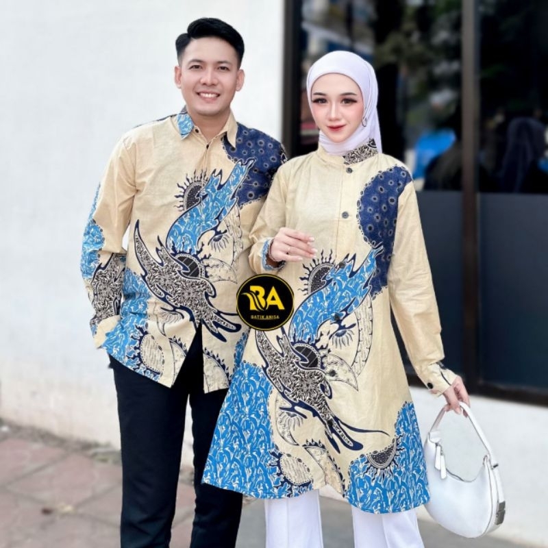 Batik Couple Modern Tunik Batik Couple Batik Couple Premium M L XL XXL