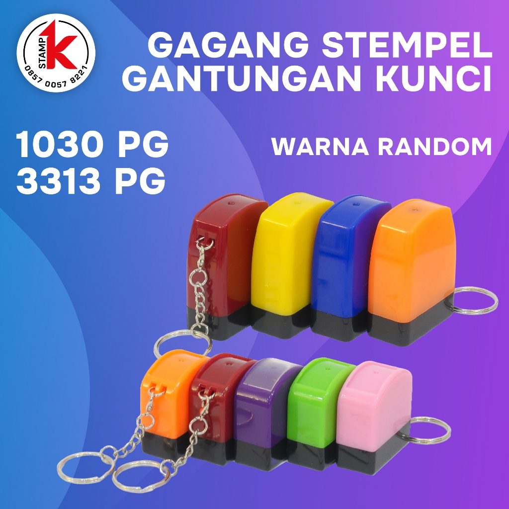 

Gagang Stempel Flash / Warna 1030 3313 Gantungan Kunci CB1030 IT3313