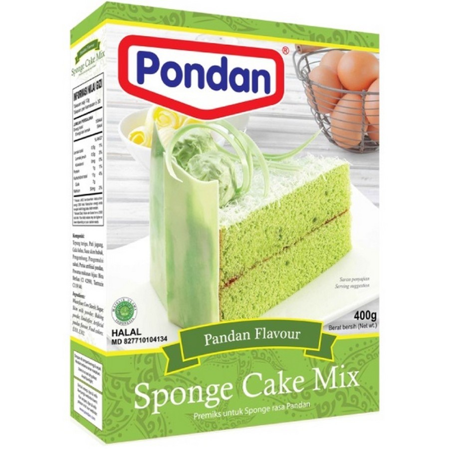 

Pondan Sponge Pandan 200 Gram - 400 Gram