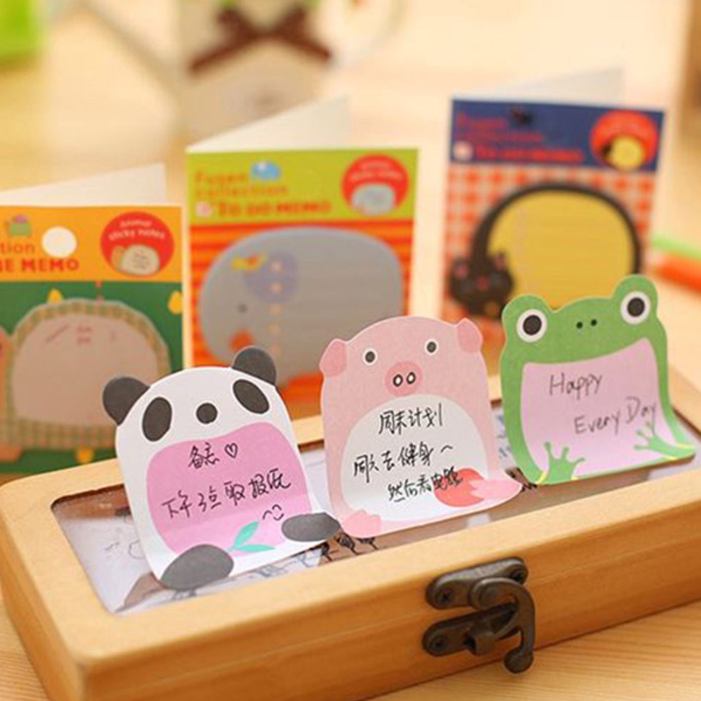 

Diskon Produk Eksklusif Sticky notes postit kartun motif telur animals A118