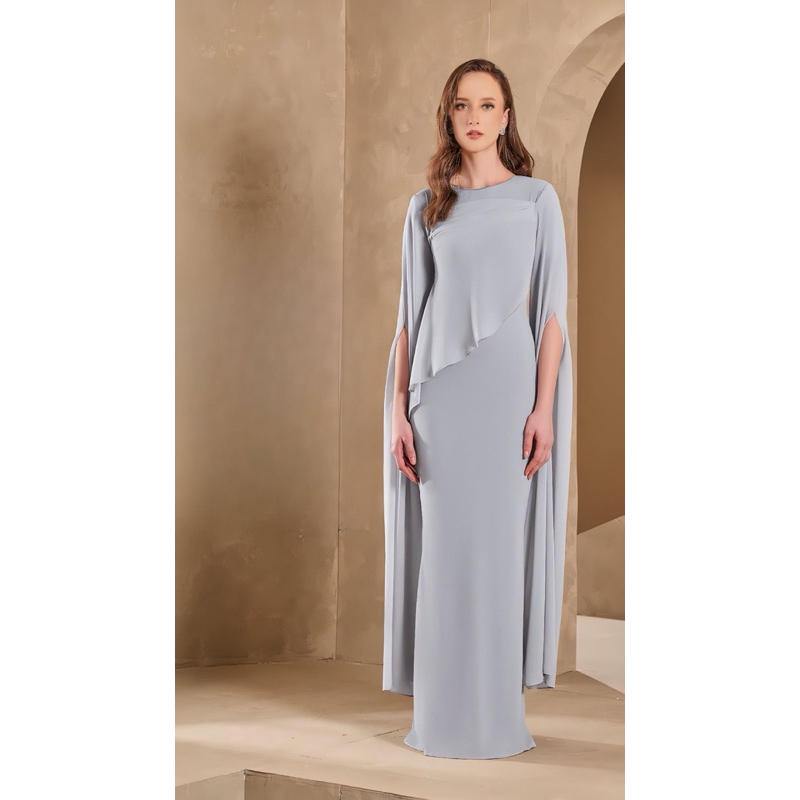 SORAYA - DRESS MAXY MALAYSIA // FASHION WANITA DRESS BRIDESMAID TERBARU BAHAN CERUTY BABYDOLL FULL F