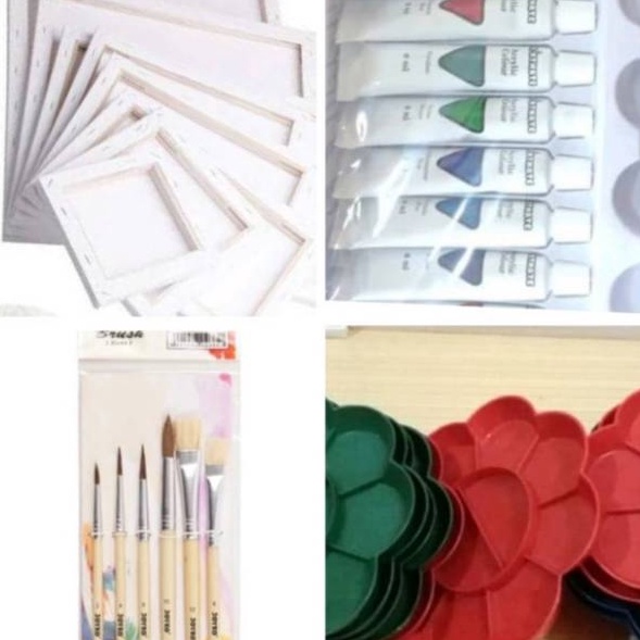 

Lebih Bermanfaat Paket kanvas 3x4 kanvas 3x4 kuas paletcat akrilik