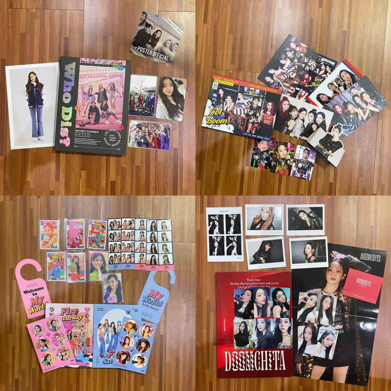 [BACA DESKRIPSI] SET ALBUM SECRET NUMBER - Who Dis ?, Got That Boom, Fire Saturday, Doomchita - Lea 