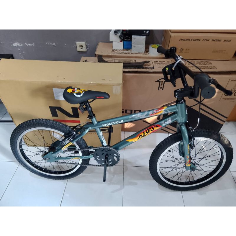 Sepeda Junior WIMCYCLE BMX BRONCO 20" baru sage green