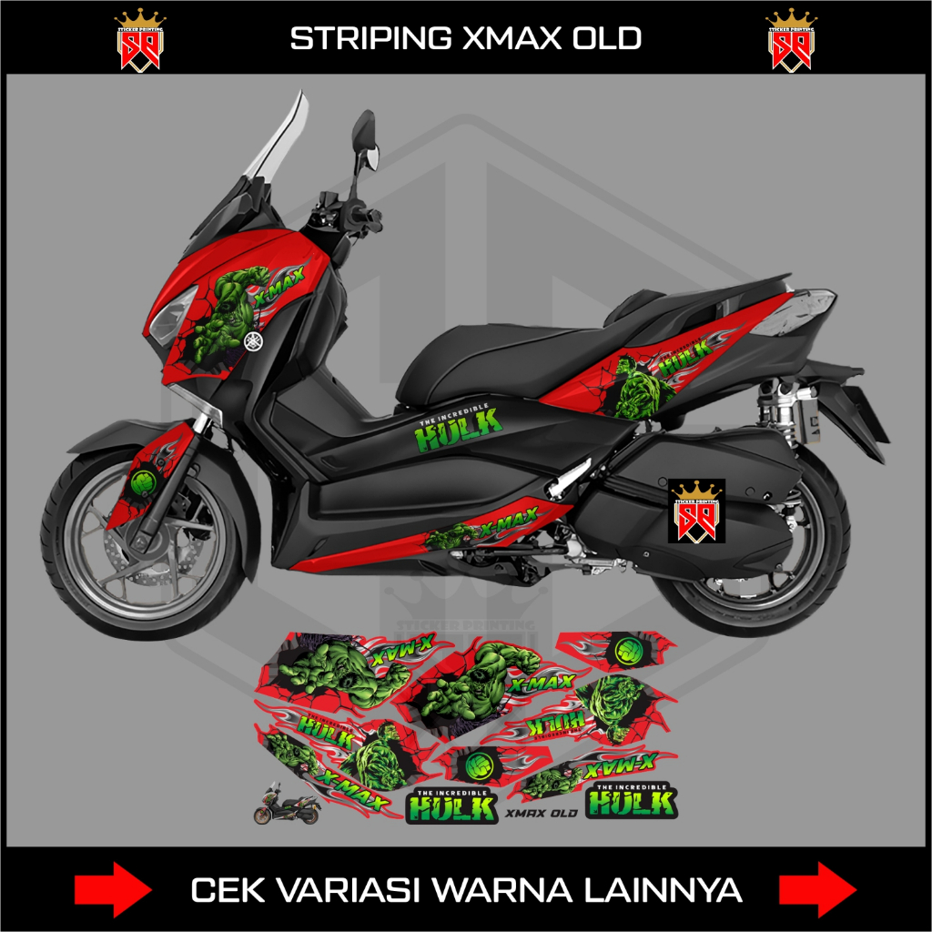 STRIPING XMAX 250 OLD / DECAL STICKER YAMAHA X MAX