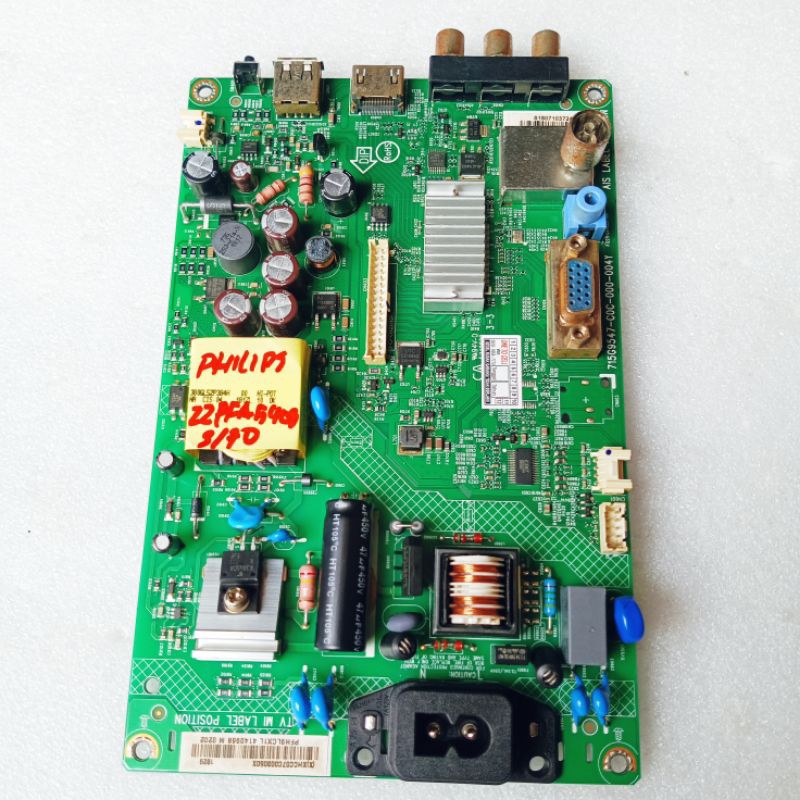 mainboard tv philips 22pfa5403s/ - motherboard tv philips 22pfa5403s - mobo tv philips 22pfa5403s - 