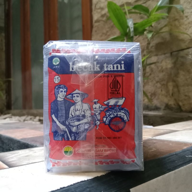 

jamu becak tani isi 25