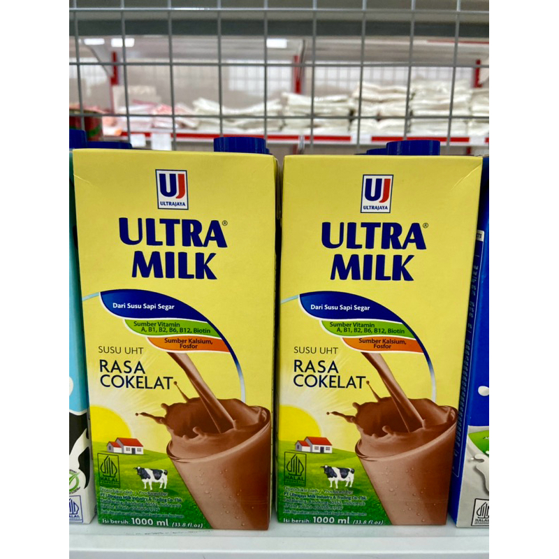 

Ultra milk coklat 1L