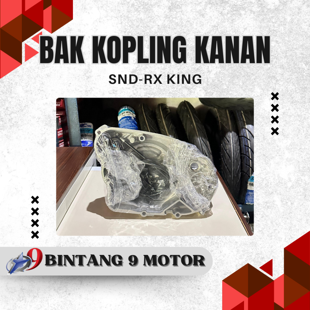 BAK KOPLING KANAN SND RX KING-BINTANG SEMBILAN MOTOR