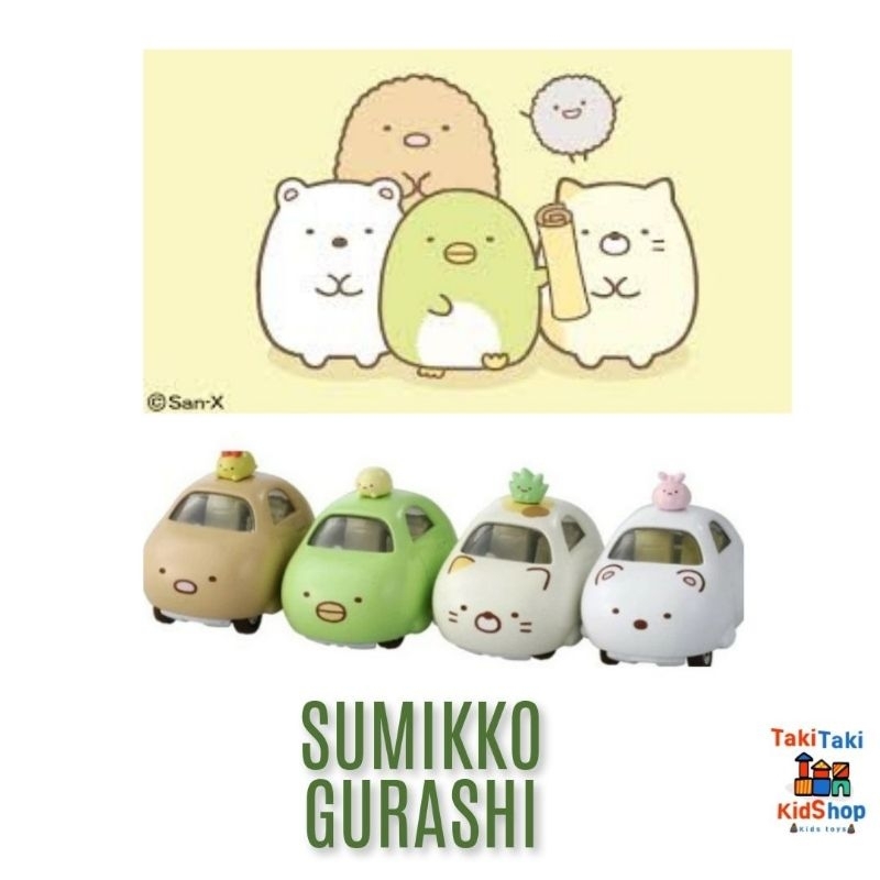 Sumikko Gurashi Original takara tomy #Diecast #tomica #mainan mobil