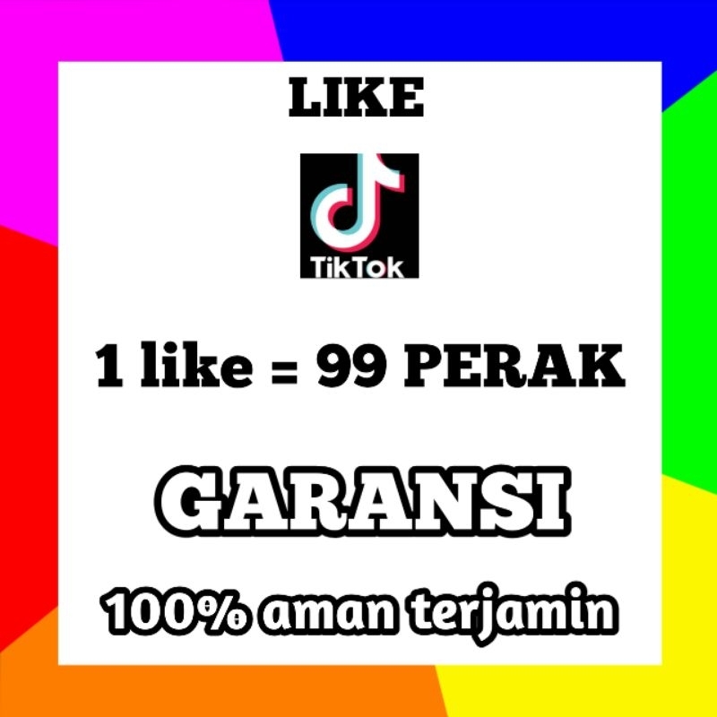 LIKE TIKTOK TERCEPAT MURAH