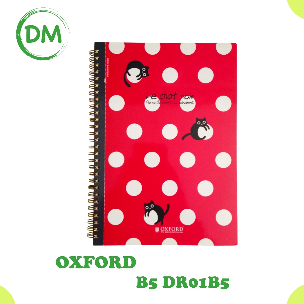 

DR01B5 NOTEBOOK OXFORD AESTHETIC HARD COVER BERGARIS POLOS B5