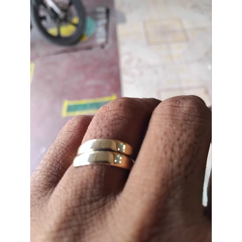 cincin belah rotan lilit