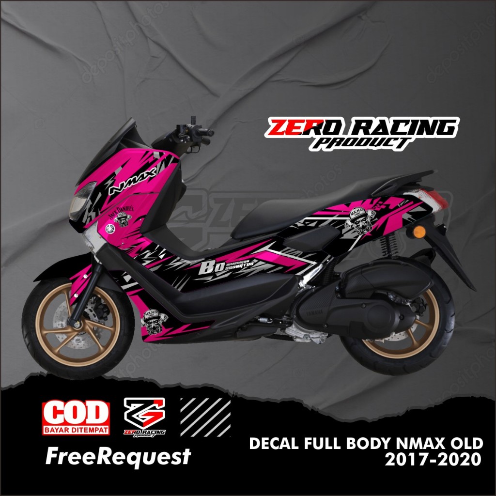 decal nmax old Decal Sticker Yamaha Nmax Lama 2016 2017 2018 2019 2020 Full Body