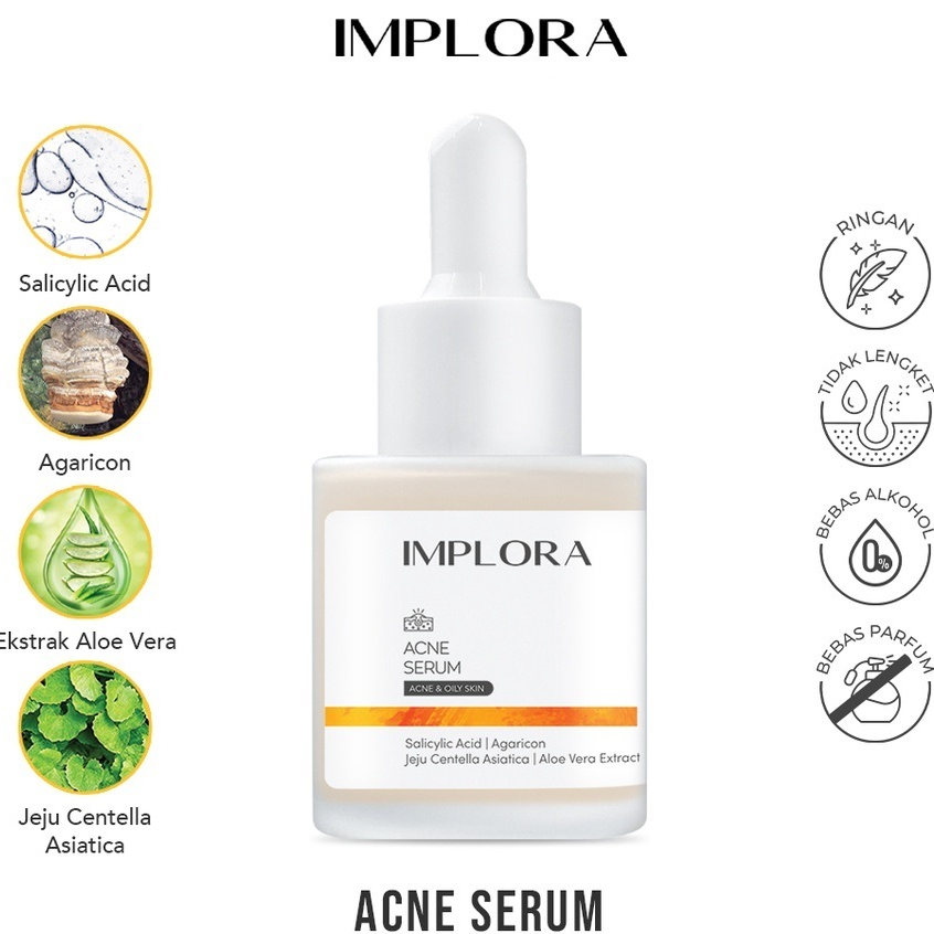 IMPLORA Serum Wajah Acne || Implora Acne Serum