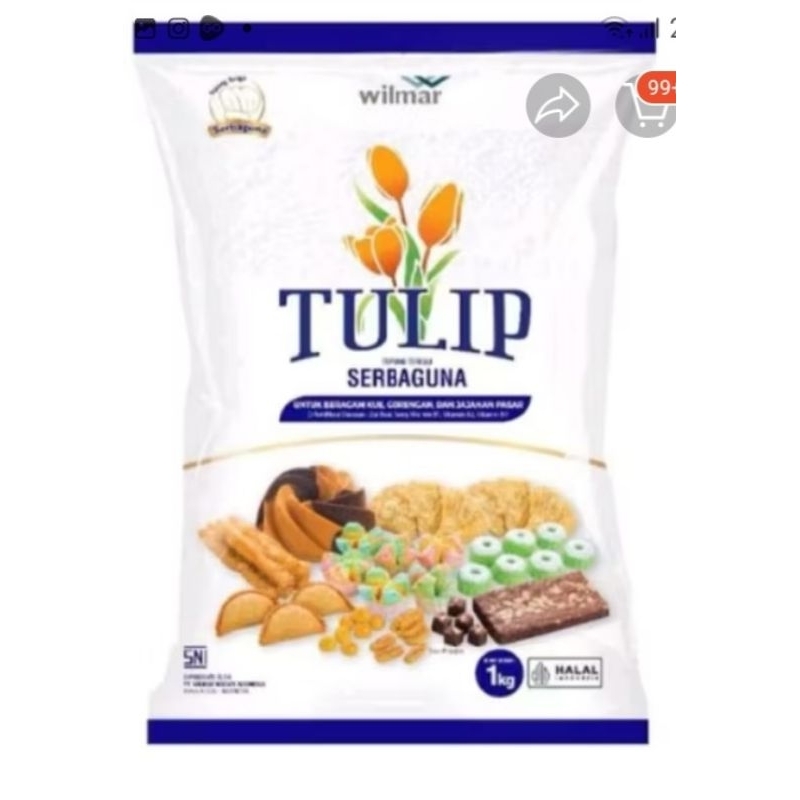 

terigu tulip 1Kg