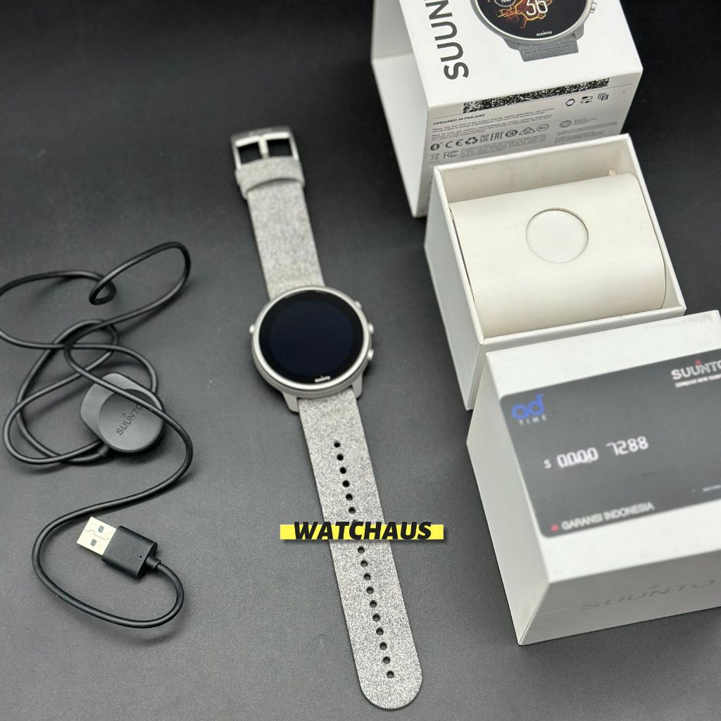 JAM TANGAN UNISEX SMARTWATCH SUUNTO 7 STSONE GREY TITANIUM SS050567000 WEAR OS GOOGLE