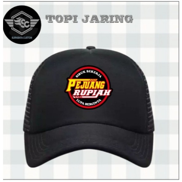 TOPI JARING PEJUANG RUPIAH LUPA BERCINTA
