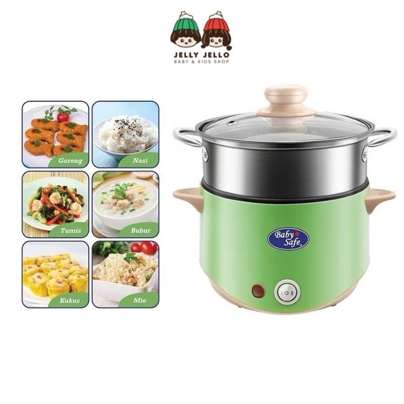 BabySafe - LB011 - Alat Masak Serbaguna / Alat Masak Traveling / Alat Masak MPASI