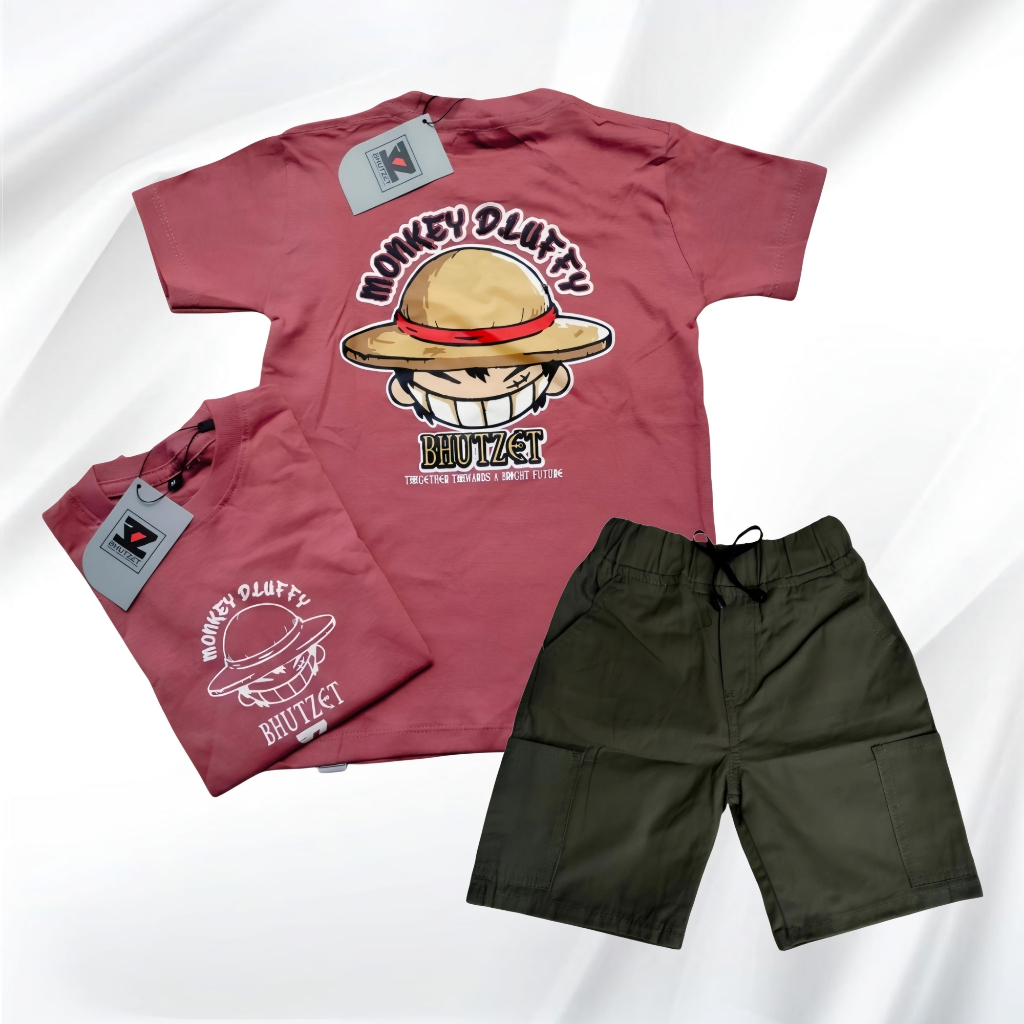 NRA Kaos Anak Setelan Distro/Chino / Setelan Baju Anak Laki Laki / Baju Anak Laki Laki