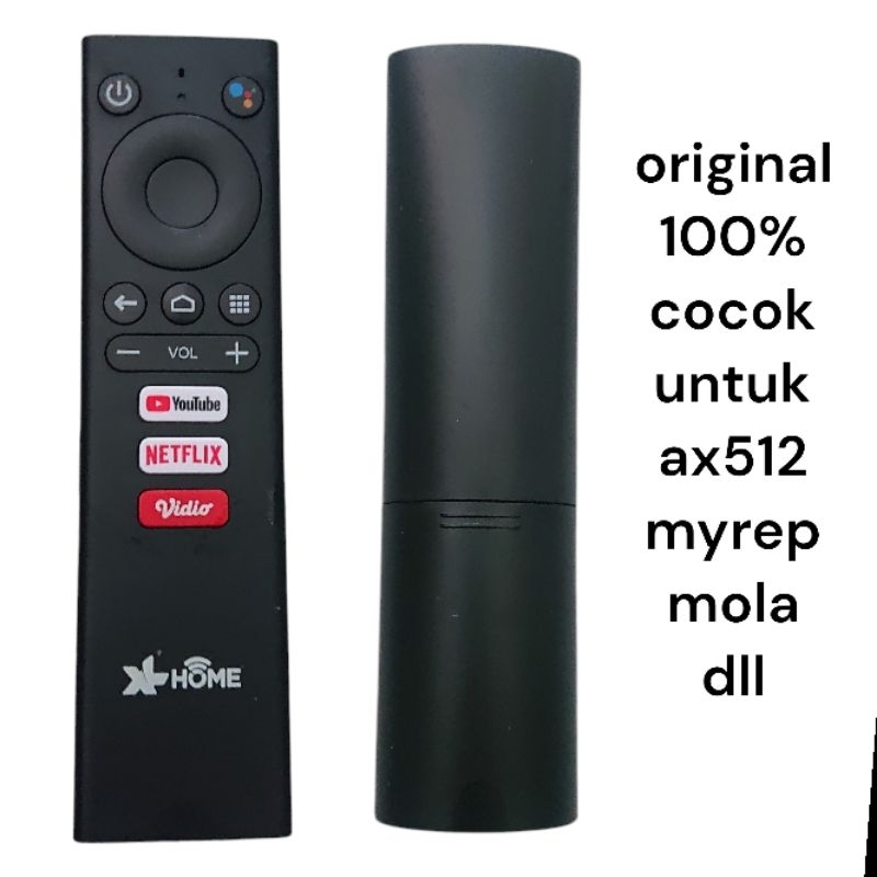 remot remote xl home ax512 ax810 advan at01 original bawaan