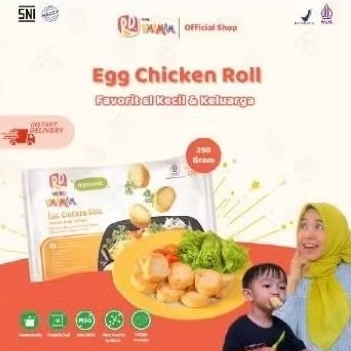 

Egg Chicken Roll D'mamam Halal MUI BPOM