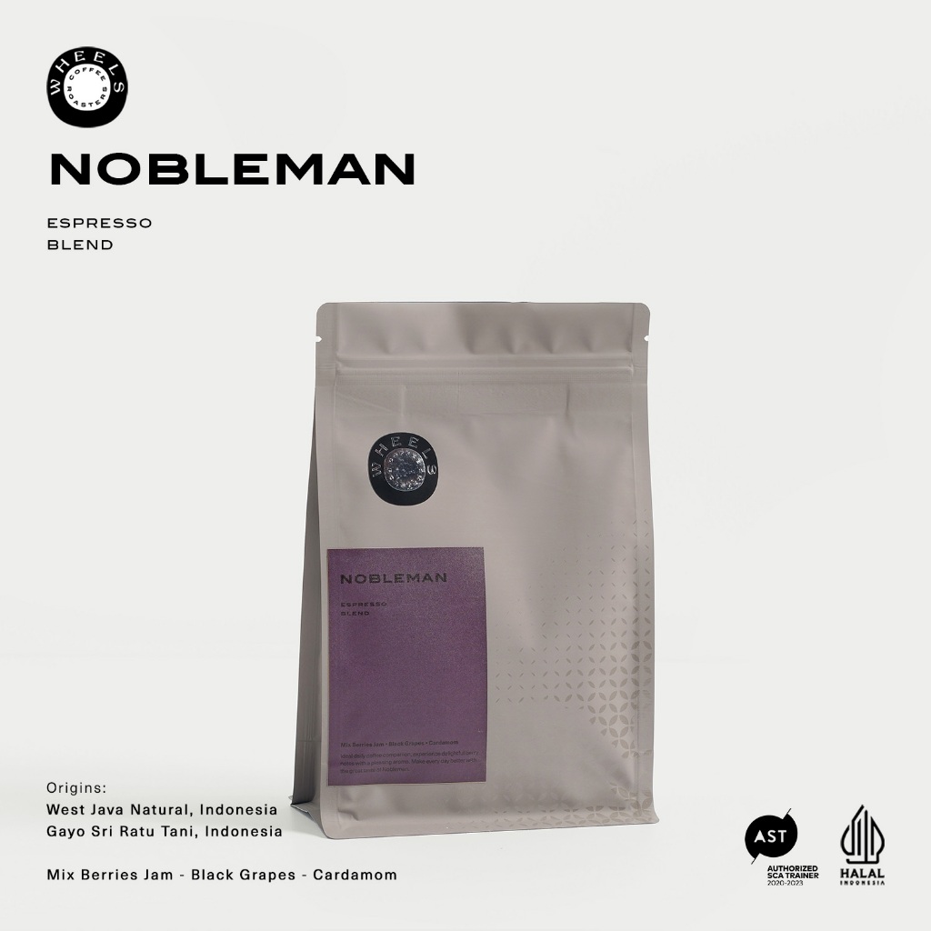 

Nobleman 100% Arabica Blend Wheels Coffee Roasters